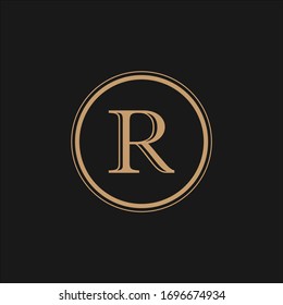 R Single Letter Logo And Icon Designs