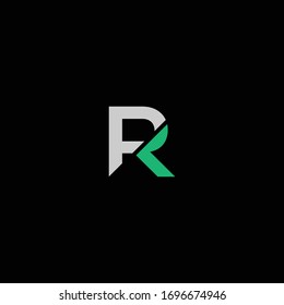 R single letter logo and icon designs