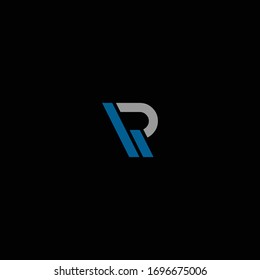 R single letter logo and icon designs