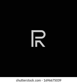 R single letter logo and icon designs