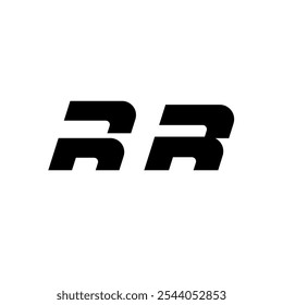 R sport abstract modern minimalist logo