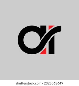 A R Styles Letter Logo victor image