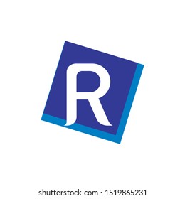 R symbol copyright vector image