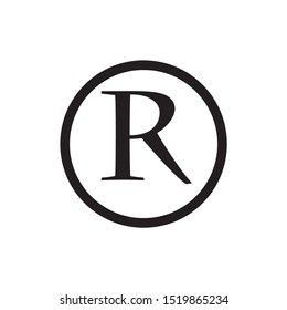 r trademark symbol meaning