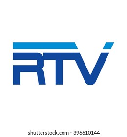 r, t, and v logo vector.