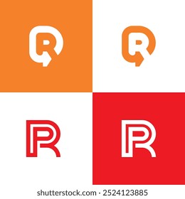 R Vector Logotype: A sleek and modern design featuring the letter 'R' in a dynamic, minimalist style. Perfect for versatile use across digital and print media, conveying professionalism and innovation