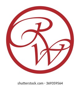 R W Logo High Res Stock Images Shutterstock