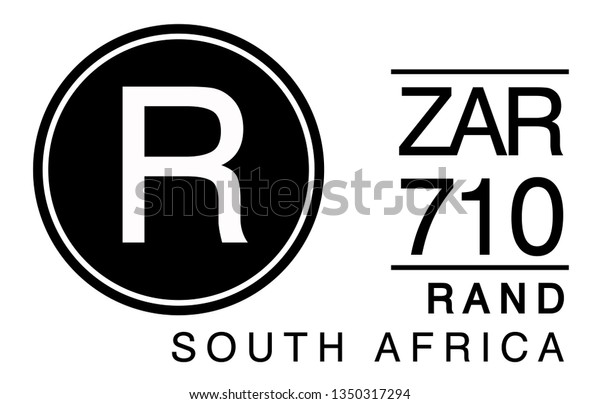 R Zar 710 Rand South Africa Royalty Free Stock Image