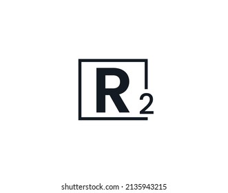 R2, 2R Initial letter logo