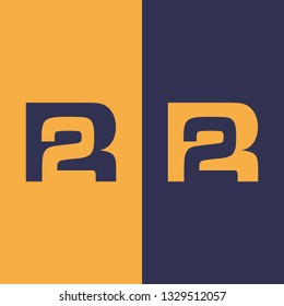 R2 or 2R logotype 