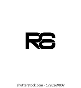 r6 letter original monogram logo design
