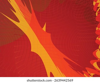 Ra abstract various shapes pattern background