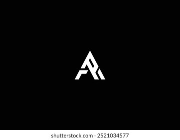 RA, AR Abstract Letters Logo Monogram. Initial RA Logo Design Vector. Minimal creative initial based AR logo and RA logo