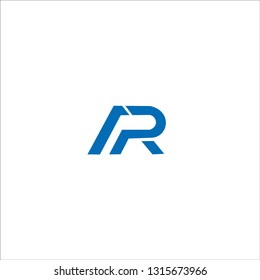 RA or AR Letter Logo Design