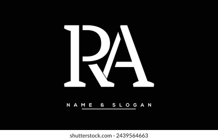 RA,  AR,  R, A Abstract Letters Logo Monogram