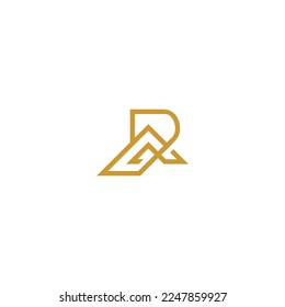 RA Initial Letter Logo design vector template  Graphic Alphabet Symbol for Corporate Business Identity