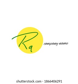 icono de símbolo de signo de la plantilla del vector de la letra inicial