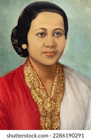 RA Kartini ist einer der indonesischen Frauen-Helden