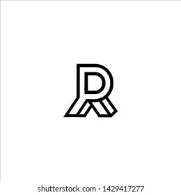 RA Letter Logo Design Template