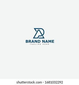 RA Letter Logo Design Template Vector