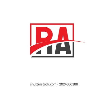 RA Letter Logo Design template