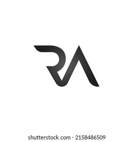 Ra Letter Logo Design Vector Stock Vector (Royalty Free) 2158486509 ...