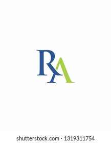 RA Letter Logo Icon 001