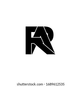 Ra Letter Original Monogram Logo Design Stock Vector (Royalty Free ...