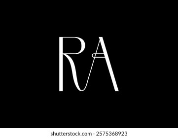 RA Logo Design Creative and Modern Logo Design
