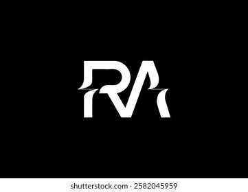 RA Logo Design Creative and Modern Logo Design