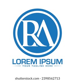 RA Logo Design Unique and Modern Logo Design