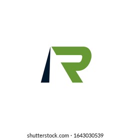 ra logo design vector sign template