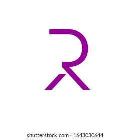 ra logo design vector sign template
