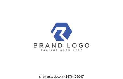 RA logo design vector template design for brand