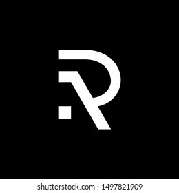 Ra logo monogram icon vector template home