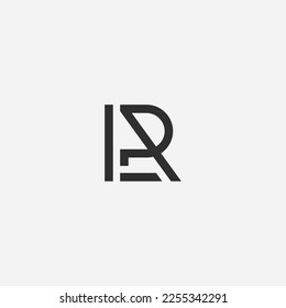 RA logo vector icon illustration