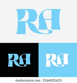 ra Symbol Logo Letter Icon Design