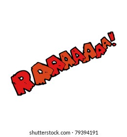 raaaaaaaaaa! cartoon