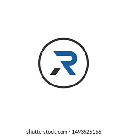 RA/AR Letters inside the circle, inspiring the logo design