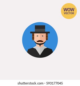 Rabbi Portrait Icon