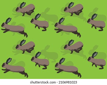 Rabbit American Sable Seamless Wallpaper Background