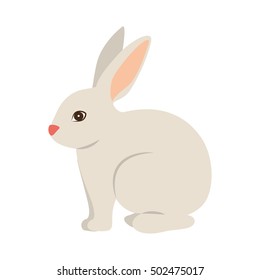 Rabbit Animal Cartoon Stock Vector (Royalty Free) 502475017 | Shutterstock