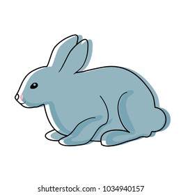 rabbit animal icon