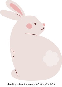Rabbit Animal Icon Vector Illustration