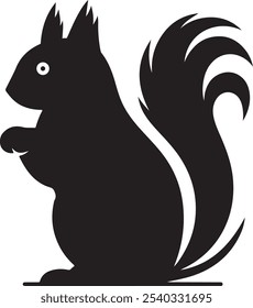rabbit animals silhouette vector art flat design illustrations