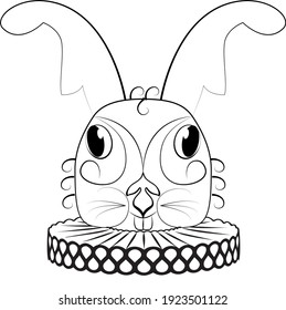un conejo de estilo barroco
