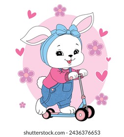 RABBIT BEAUTY GARDEN LOVE BABY