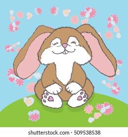 rabbit with big ears