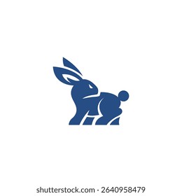 rabbit black white, bunny character