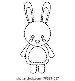 rabbit or bunny cute animal icon image 